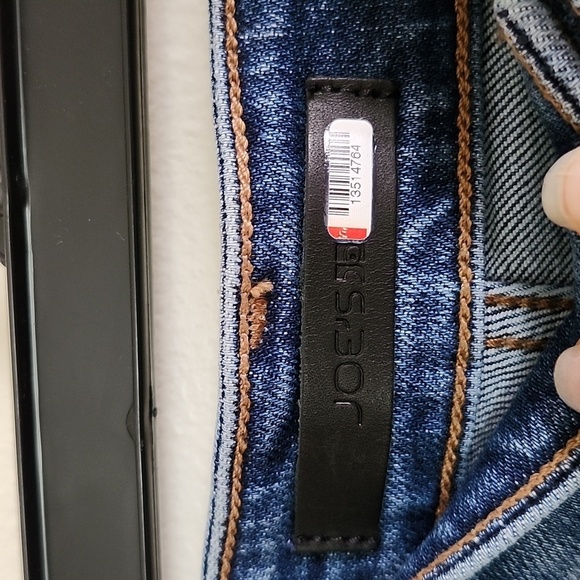 Joe's jeans Callie high rise cropped boot cut jeans frayed hem fades 2 light hem - Picture 4 of 10